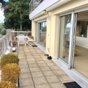 appartement terrasse avec vue plein sud