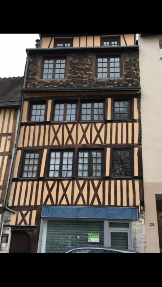 à vendre à Rouen hôtel de ville rive droite , dans un  bel immeuble à colombage, ce grand studio de 29 m2 situé au deuxième étage et il comprend une  entrée,une  salle de bains, une cuisine meublée et une grande  pièce principale. 